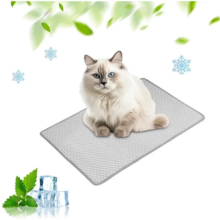 Ledander Hundematte Waschbares Haustier Kühlmatte,Sommer Kühlkissen für Hunde und Katze, für Zuhause Unterwegs oder im Auto