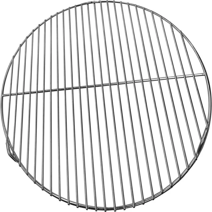55cm Ø Gusseiserner Grillrost Grillgitter Schwarz rund Gussrost BBQ Grillaufsatz – Bild 2