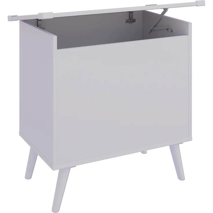 VCM Sitzbank Bosula 921061 Weiß H. 65 x B. 68 x T. 39 cm – Bild 2