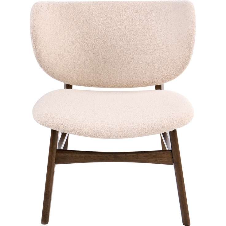 Sessel DAY Bouclé Braun Hellbeige – Bild 5