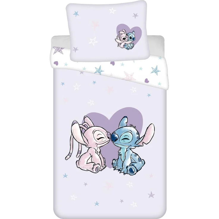 Lilo and Stitch Design Kuschelige Bettwäsche Baumwolle, 140x200 cm & 70x90 cm – Bild 1