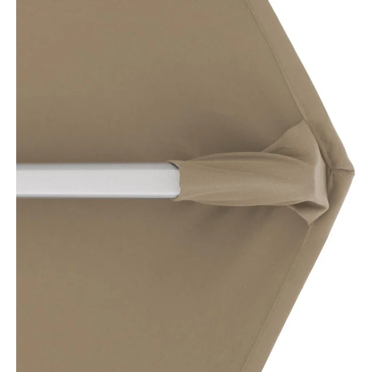 Doppler Sonnenschirm / Ampelschirm "Active Pendelschirm 370", greige, Ø 370 cm – Bild 8
