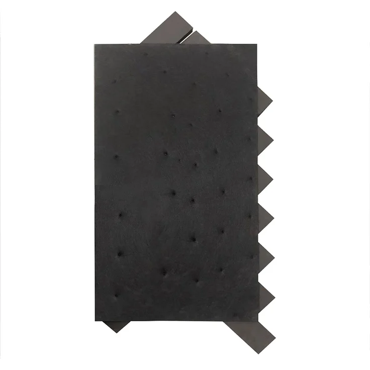 HOME DELUXE Akustikpaneel Fischgrätenoptik Black Oak VEGA 9er Set - 80 x 40 cm – Bild 5