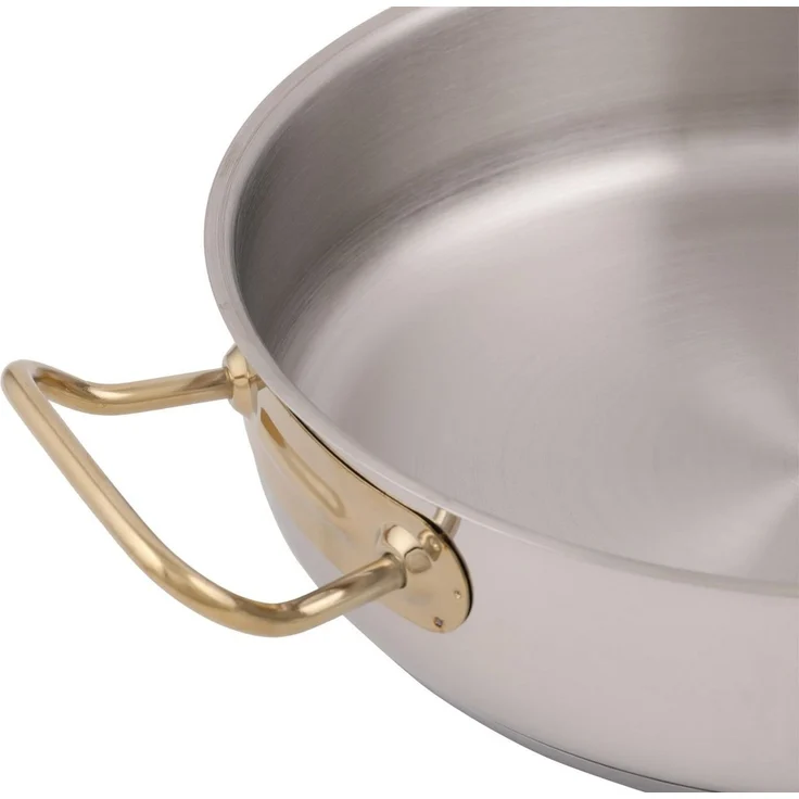 Hermia Concept 'D48' Topfset (2-teilig), Silber / Gold, 26 x 26 x 8 cm, 3400 ml – Bild 4