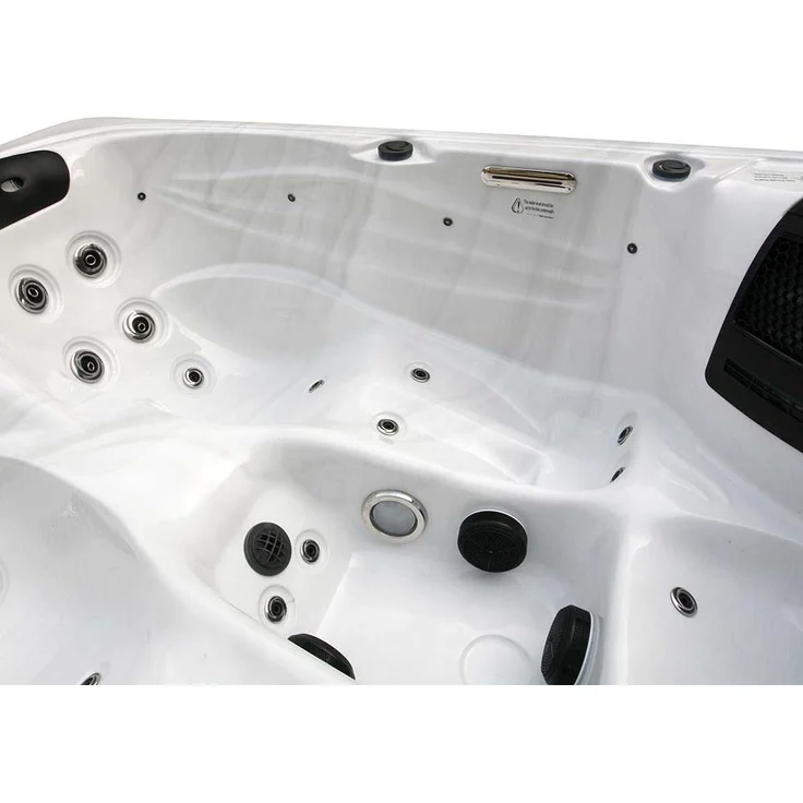 HOME DELUXE Outdoor Whirlpool SUNSET PURE - 220 x 156 cm für 3 Personen – Bild 3