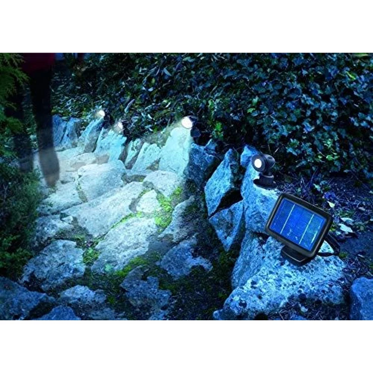 Esotec LED Solarspot QUATTRO POWER, 4er Set, Solarstrahler – Bild 2
