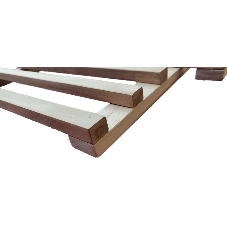Strandkorb-King Schutzgitter Teak für 2 Sitzer 125cm – Bild 2
