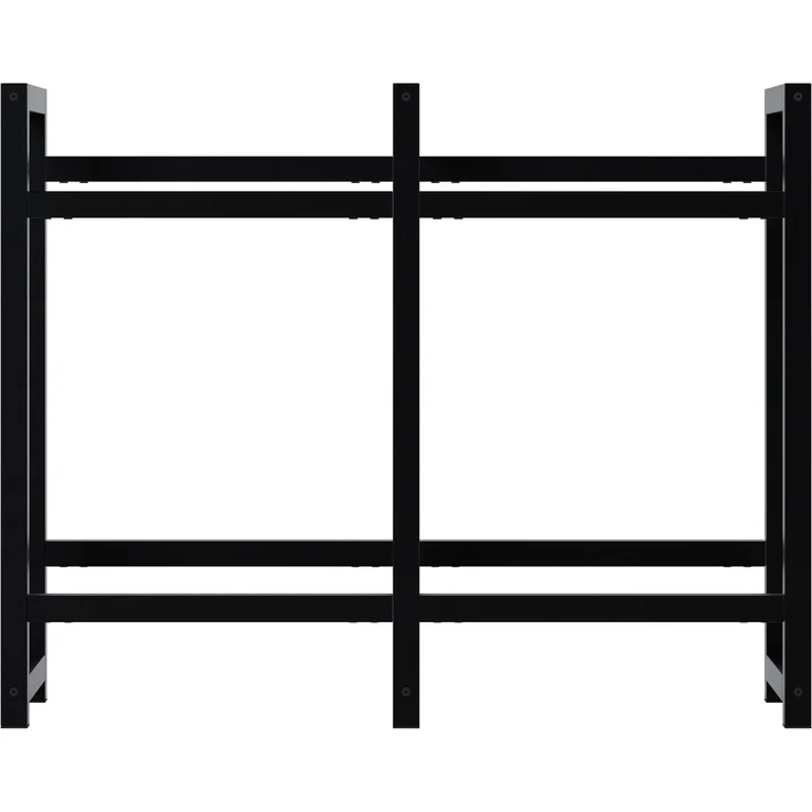 CLP Getränkekistenständer Stack aus Metall freistehend robust stabil,schwarz 75x91x31 cm – Bild 4