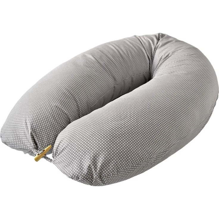 sei Design Stillkissenbezug 100% Baumwolle passend für Stillkissen XXL, Bezug für Schwangerschaftskissen, Seitenschläferkissen 190x30 cm, mit Reißverschluss, waschbar und Schadstoffgeprüft – Bild 2