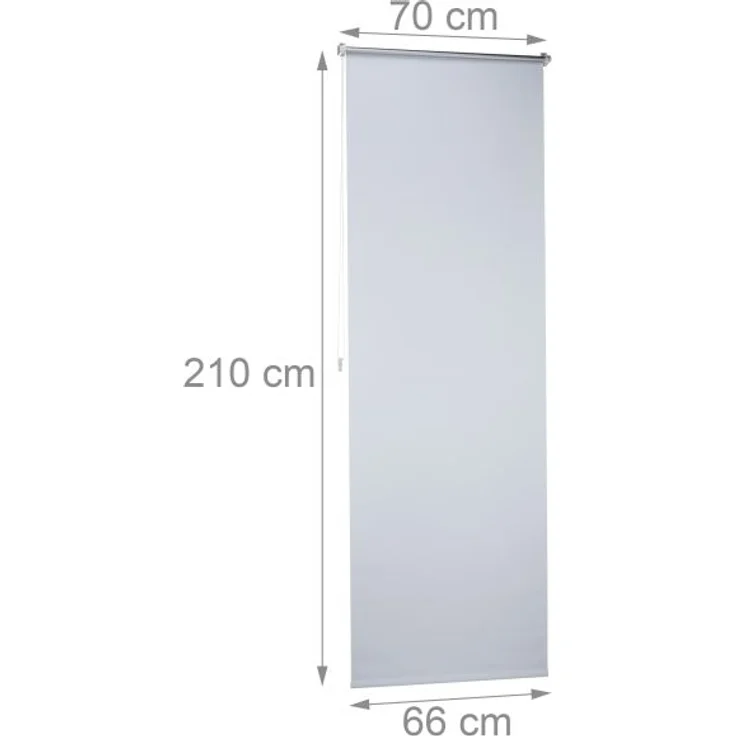 Thermo Verdunklungsrollo weiß – Bild 4