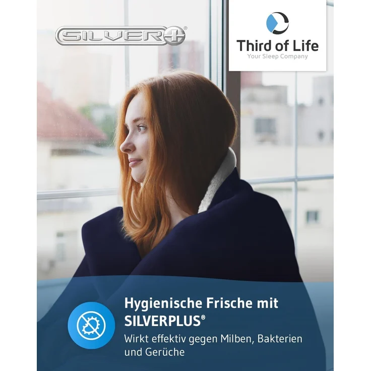 Sherpa Decke KAMI - 230 x 270 Nachtblau – Bild 3