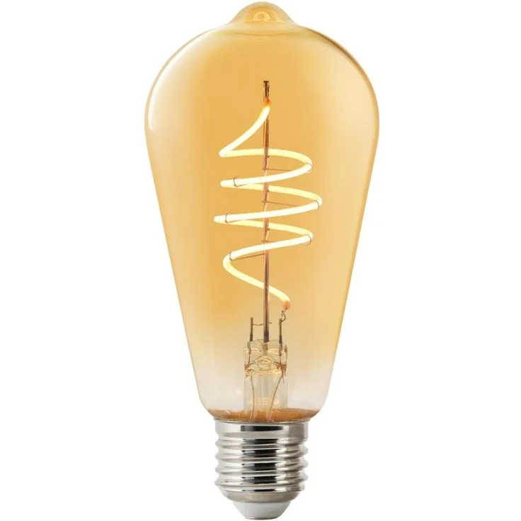 Nordlux Smart Home LED Leuchtmittel E27 ST64 380lm 2200K 4,7W 80Ra 360° 6,4x6,4x14cm – Bild 1
