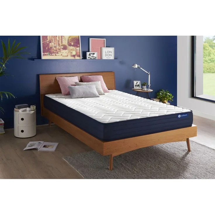 Actiflex life matratze 200x200 cm, Taschenfederkern und Memory-Schaum, Härtegrad 5, Höhe :22 cm, 5 Komfortzonen