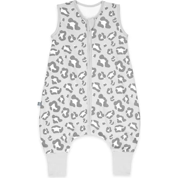 emma & noah Babyschlafsack Premium Baby Schlafsack mit Füßen 1.0 TOG – Bild 2