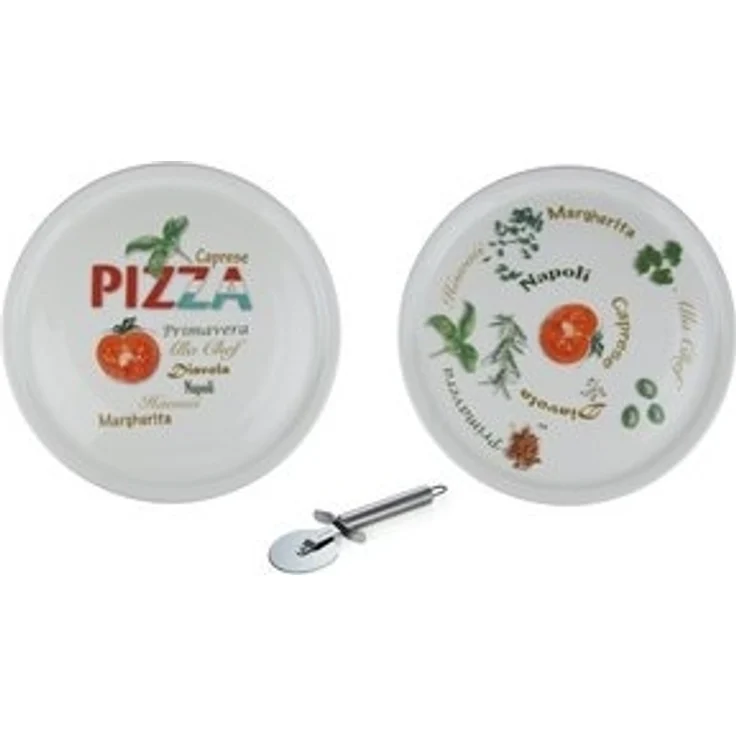 Retsch Arzberg Pizzateller Ø 30cm mit Dekor Set, (2 St), aus Porzellan spülmaschinengeeignet, pro Set 2 verschiedene Motive – Bild 6