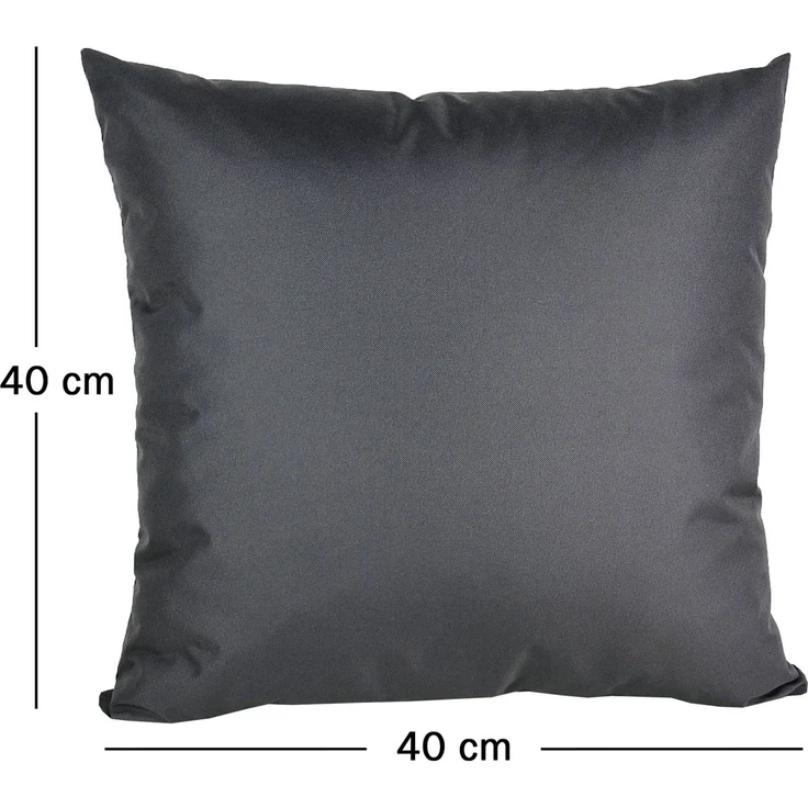 JACK Kissenbezüge 2er Set 40x40cm Outdoor Wasserfest, (2 Stück), 2x Kissenhülle, strapazierfähig, wasserabweisend, Innen & Außen – Bild 2