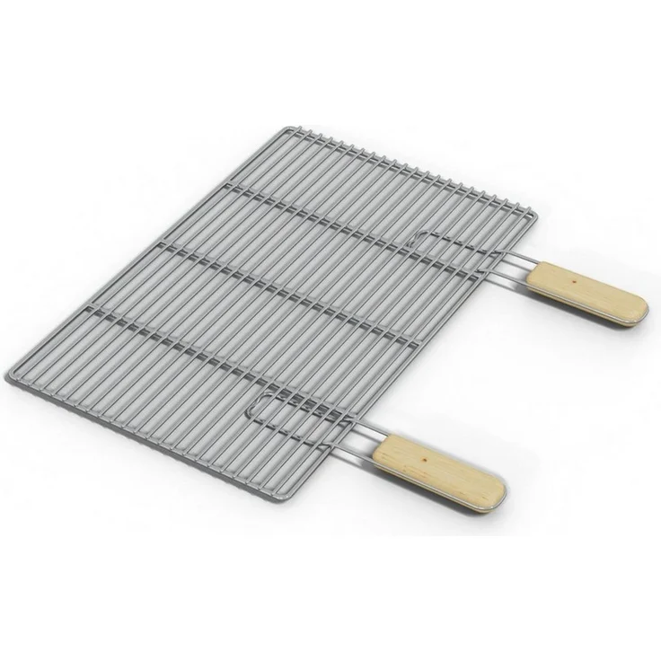 HAGO Grillrost Edelstahl Grillrost Ersatzrost Grillgitter universal abnehmbare Griffe – Bild 5