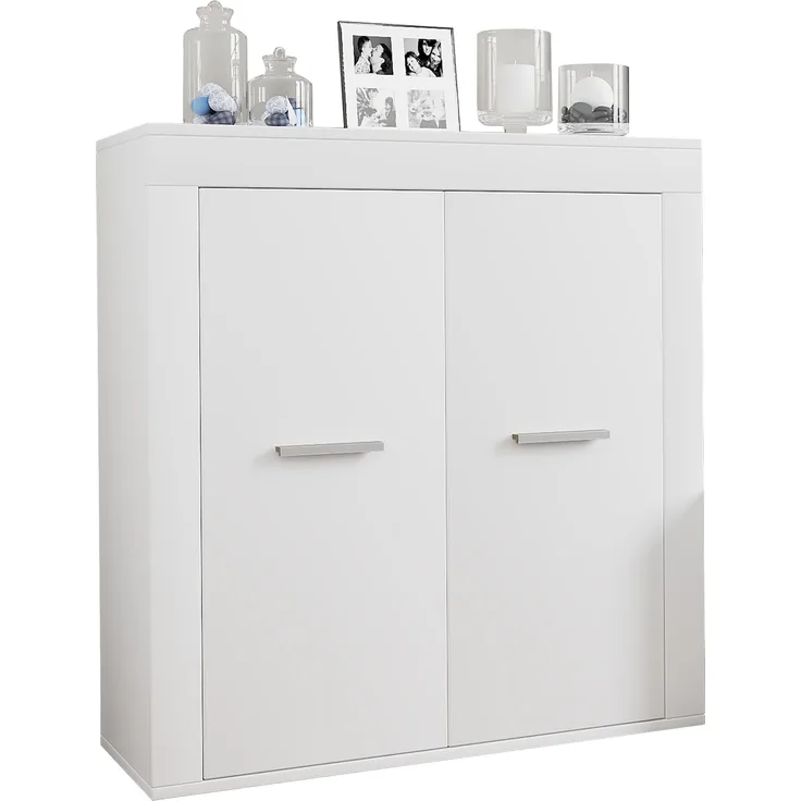VCM Kommode & Sideboard Usilo 919848 Weiß H. 89 x B. 80 x T. 35 cm