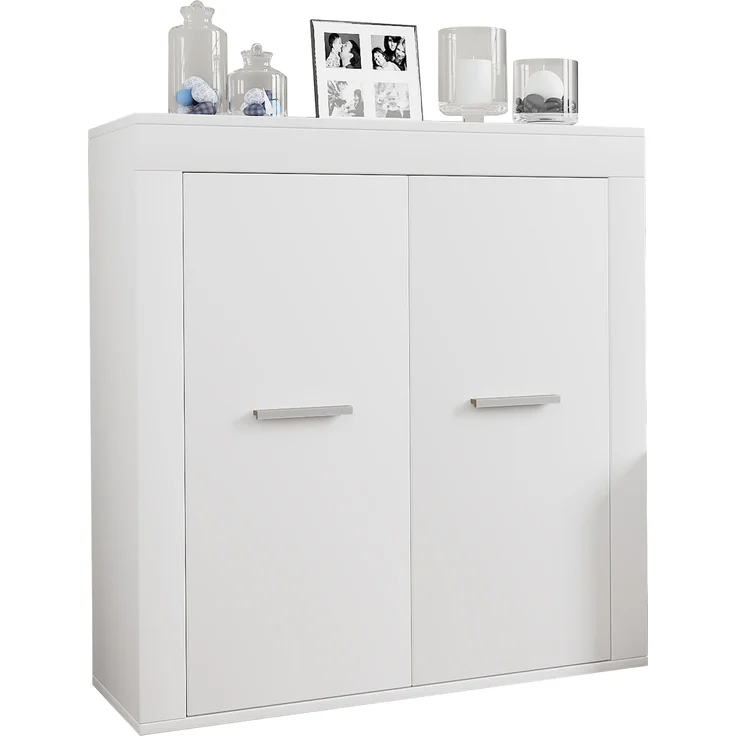 VCM Kommode & Sideboard Usilo 919848 Weiß H. 89 x B. 80 x T. 35 cm – Bild 1