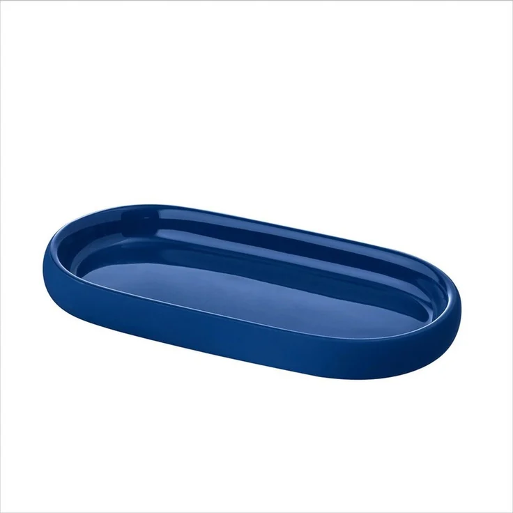 blomus Tablett -SONO- Ablageschale: Hochwertige Keramik mit Soft-Touch-Oberfläche, Keramik, Keramik, Silikon, Soft-Touch-Oberfläche, Innen glasiert, Pflegeleicht – Bild 1