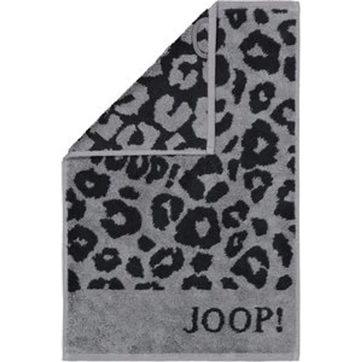 JOOP! Handtuch Joop! Handtuch Duschtuch Gästetuch Leo Allover 1707-90 graphit, Walkfrottier (1-St), 100% Baumwolle – Bild 6