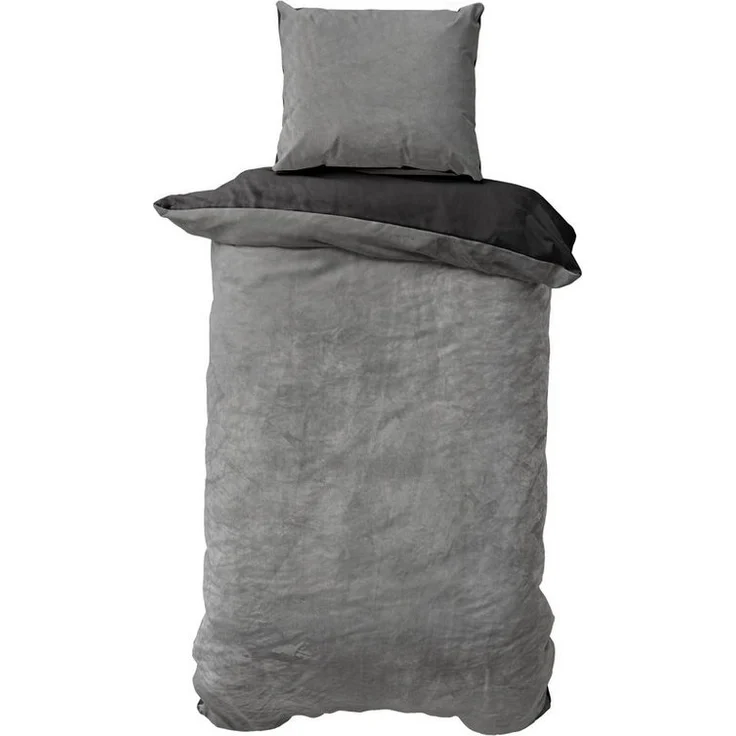 Müskaan Bettwäsche Wende Nicky Plüsch Winter Bettbezug Set Cashmere Touch Coral Fleece, Fleece, 2 teilig, warmer Bezug mit YKK Reißverschluss und Kissenbezug – Bild 5