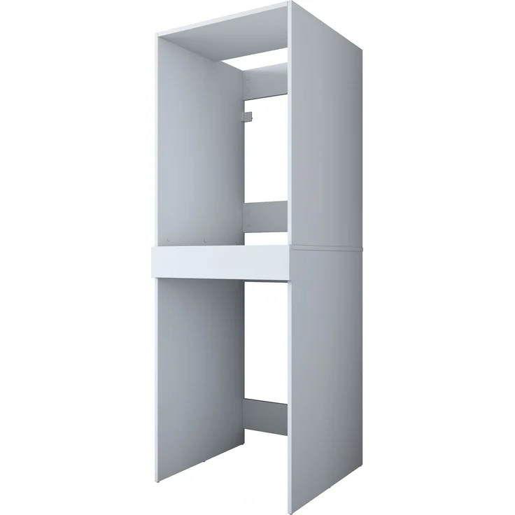 Skye Decor 'KD113 - 5208' Badezimmerschrank, Weiß, 66,6 x 189 x 65 cm – Bild 8
