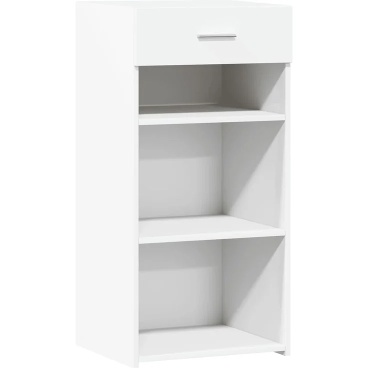 vidaXL Sideboard Weiß 45x42,5x93 cm Holzwerkstoff 846320 – Bild 2