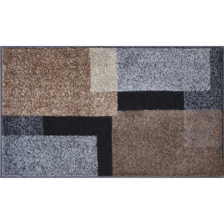 Badematte >ATALA< in taupe, 100% Polyacryl SUPERSOFT - 120x70x2cm (LxBxH)