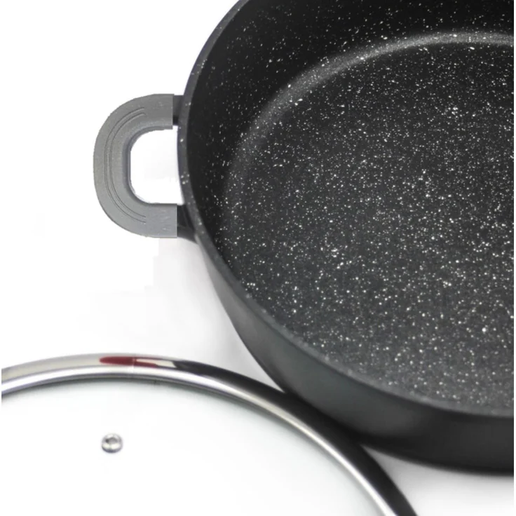 6-tlg Kochtopfset mit Deckel ø36cm/ø40cm/ø44cm - geeignet für alle Herdarten – Bild 2