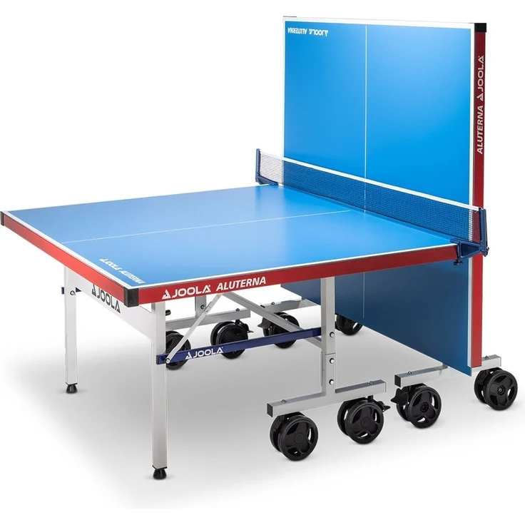 Joola 'Aluterna' Outdoor-Tischtennisplatte inkl. Netz, wetterfest, Aluminium / Kunststoff-Verbund blau, 152,5 x 274 x 76 cm – Bild 4