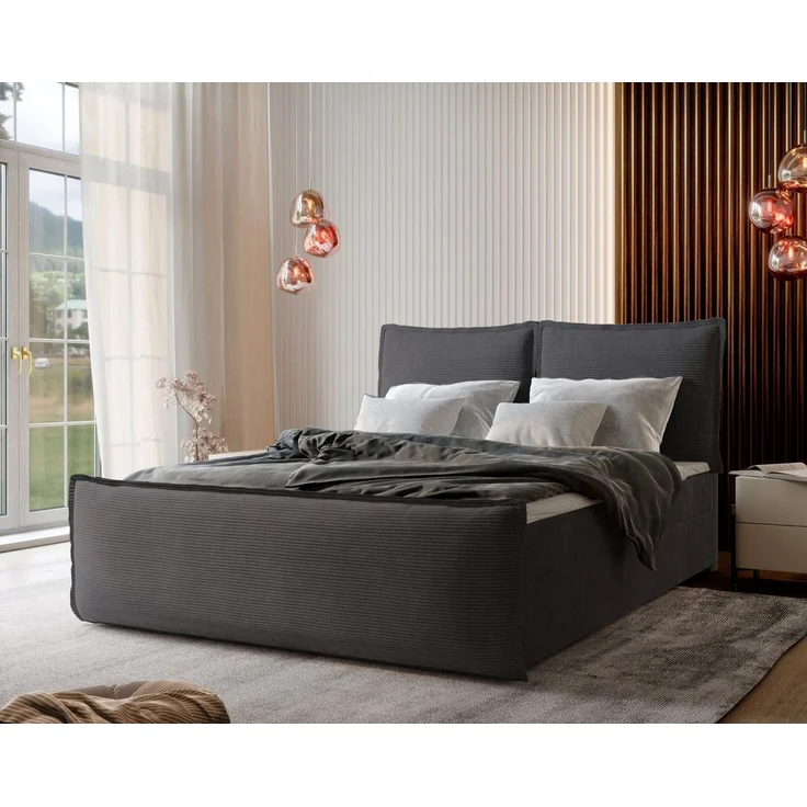 Masseno Boxbett MONTA 140x200 cm mit Bonell Matratze und Topper – Bild 5