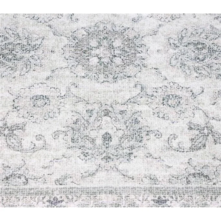 Teppich "Soft" 120 x 180 cm, beige / grau, rutschfest, Wohnzimmerteppich – Bild 4