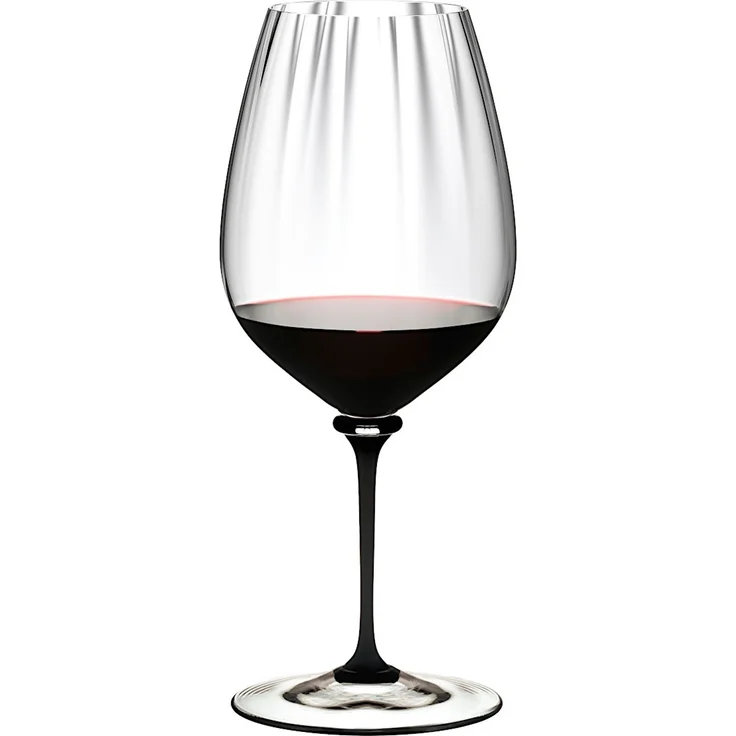 RIEDEL 4884/0D FATTO A MANO Performance Cabernet/Sauvignon - Schwarzer Stiel – Bild 3