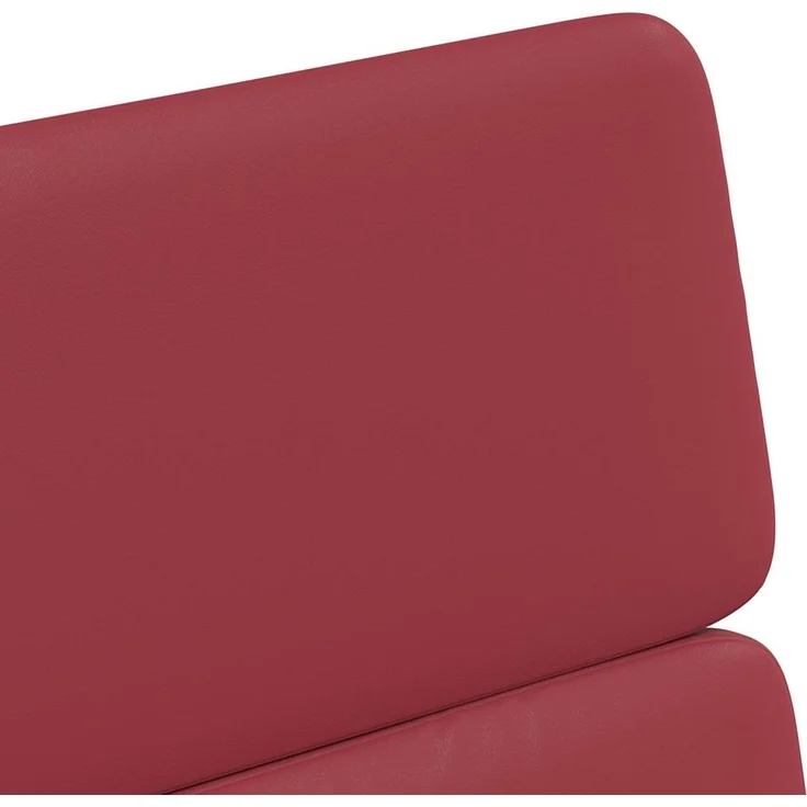 vidaXL Esszimmerstühle mit Rollen 2 pcs Weinrot 58 x 65 x 98 cm 42017887 – Bild 7