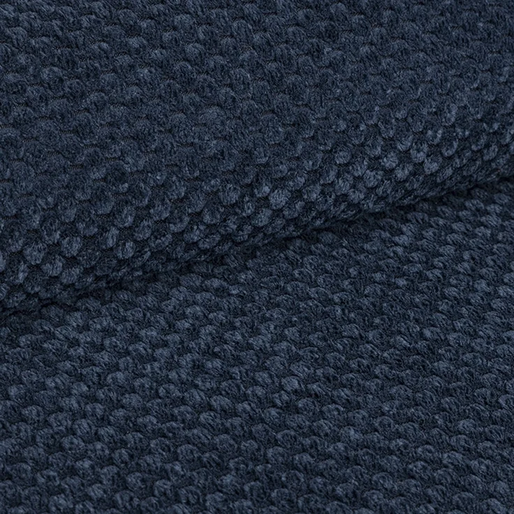 DOMO. collection Sessel 700 003, Polstersessel, Rechteckig, Füße mit Filzgleitern, Armsessel, Polstergarnitur, 85 x 95 x 102 cm (BxTxH), blau – Bild 3