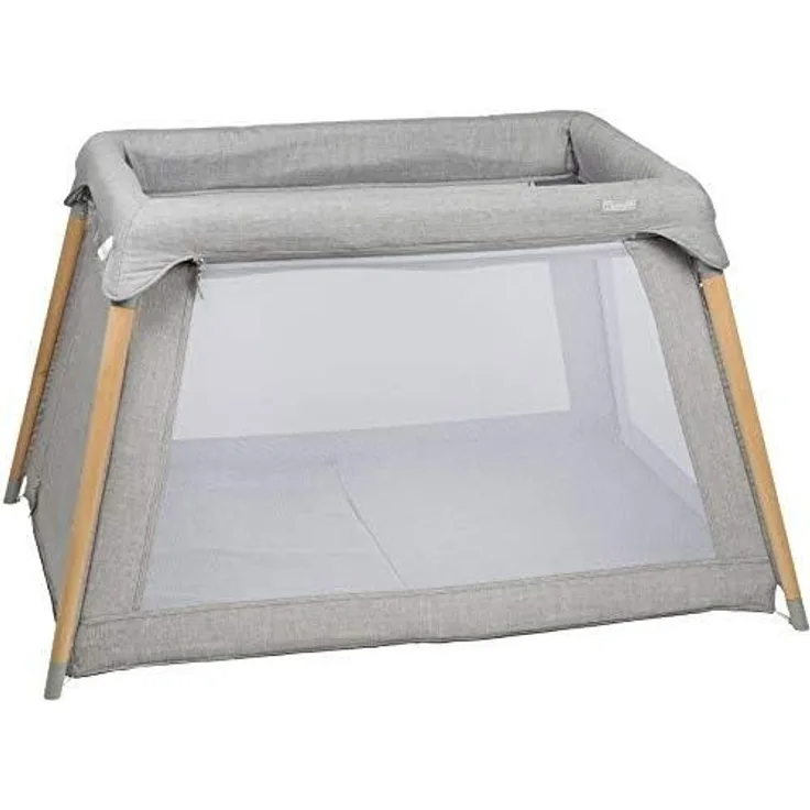 BabyGo 'Groovy' Reisebett, grau, inkl. Tasche und Matratze