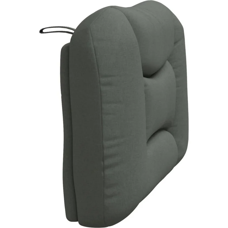 vidaXL Kopfteil-Kissen Dunkelgrau 90 cm Stoff – Bild 10