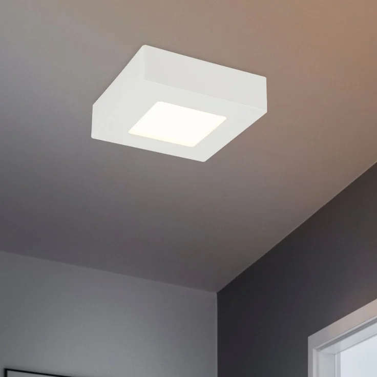 LED Aufbau Panel, 450 Lumen, warmweiß, eckig, L 12,2 cm, SVENJA – Bild 2