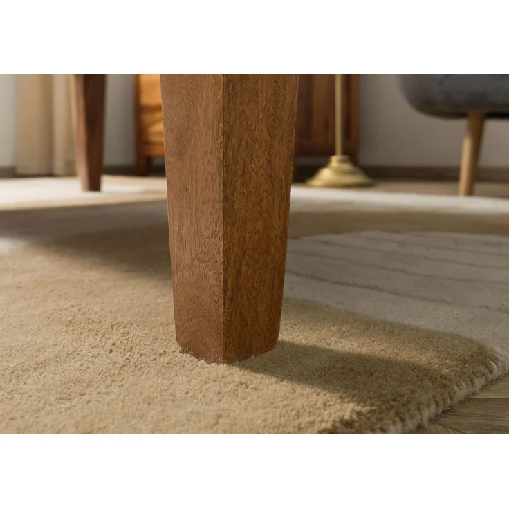 Couchtisch Sheesham 120x60x40 braun lackiert ANCONA #101 – Bild 6