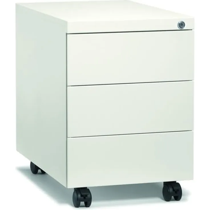 Soennecken Rollcontainer 3xSchub 39x55x59cm weiß