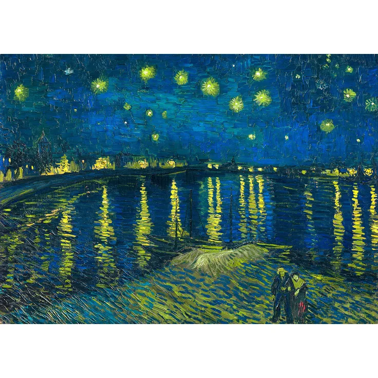 Kunst Leinwandbild Blau Gelb 70x50 DD123063 Wandbild Leinwand Malerei Wohnzimmer