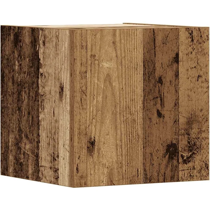 vidaXL 5-tlg. TV-Schrank-Set Wandmontage Altholz-Optik Holzwerkstoff 3328999 – Bild 7