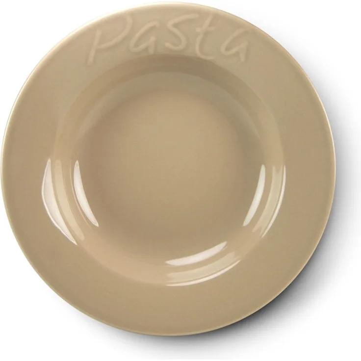 Pastateller ROMANA 26 cm Beige - TRATTORIA - aus Porzellan / CreaTable