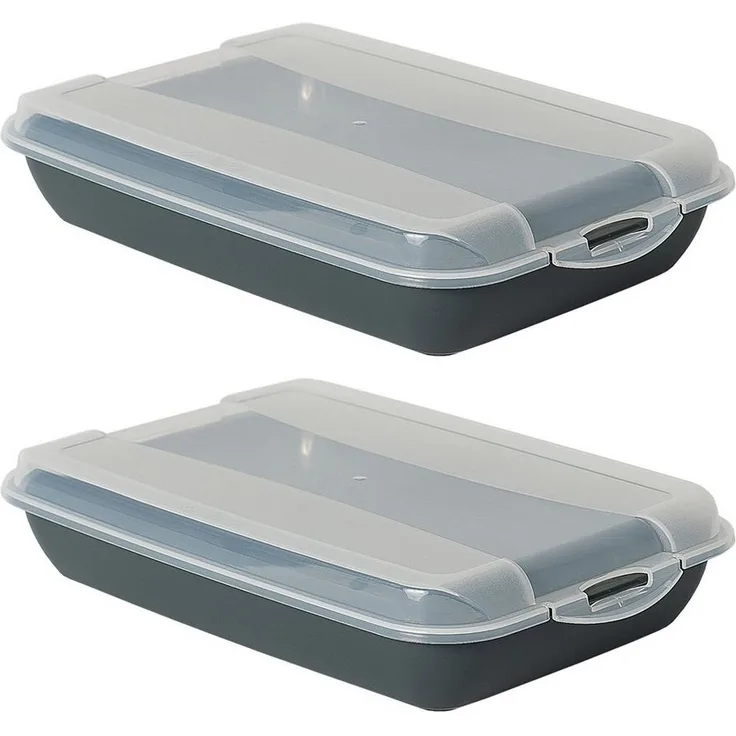 Novaliv Frischhaltedose -, (2-tlg), Aufschnittsbox