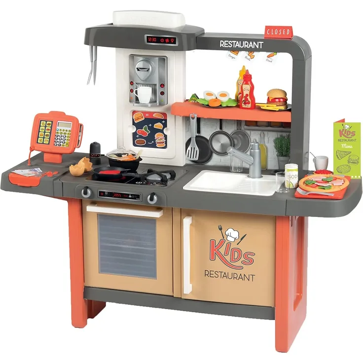 Smoby Kids Restaurant Play Kitchen (Multicolored)