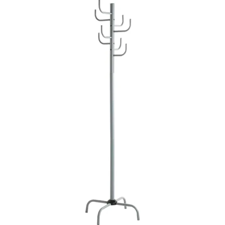 HAKU Möbel Garderobenständer, Metall, grau, T 37 x B 37 x H 180 cm – Bild 2