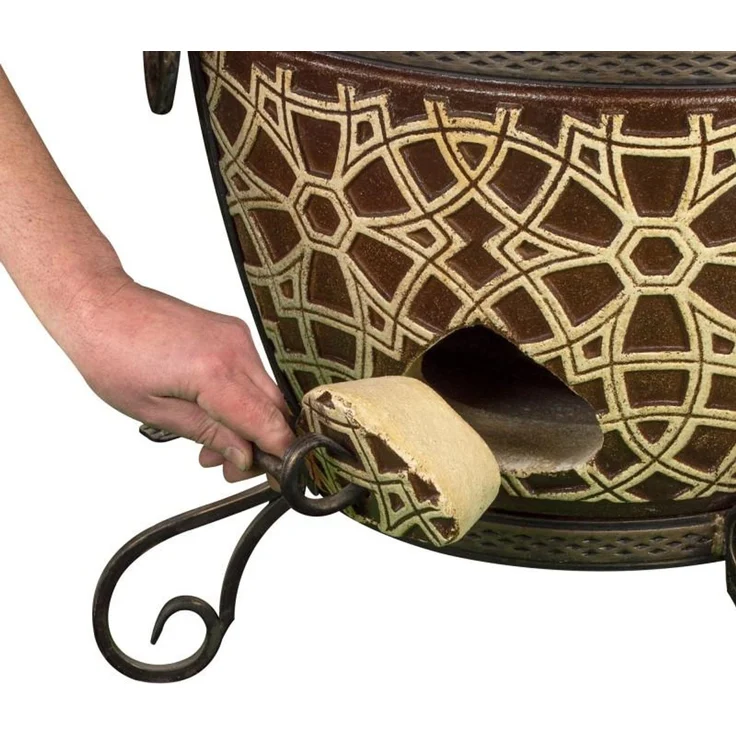 Tandoor Marrakesch Lehmofen aus Schamott Premium 9-teilig – Bild 5