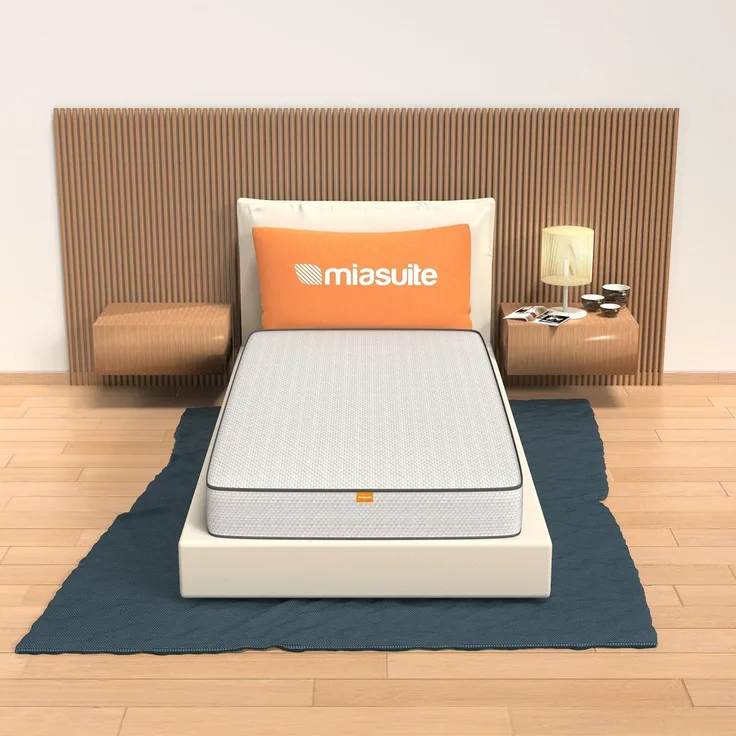 miasuite i sogni italiani Matratze Memory 80x190, Höhe 18 cm - 100% Made in Italy - Antiallergisch, Antibakteriell, Antimilbe - Orthopädisch, Medizinisches Gerät | Primavera