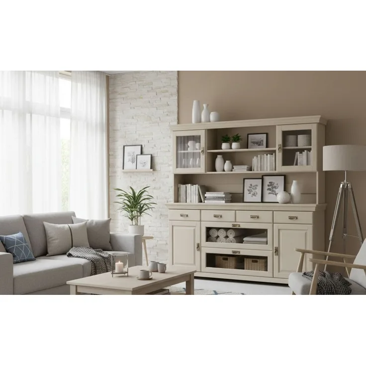 OTTO home Buffet Rügen FSC® zertifiziertes Massivholz, im Landhausstil